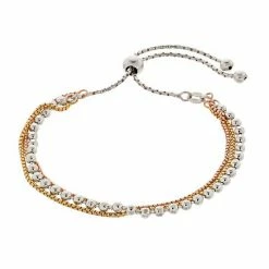Top 10 🧨 Unbranded Tri Tone Sterling Silver Bead & Chain Adjustable Bracelet 🧨