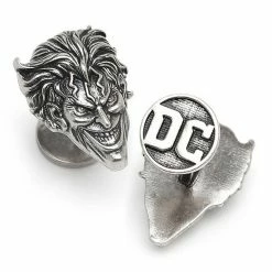 Cheap 🎁 Unbranded Men's DC Comics Batman Joker Face Cuff Links 🔔