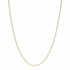 New 😉 Unbranded 18k Gold Singapore Chain Necklace 👏