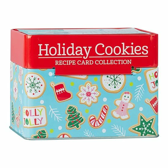 Flash Sale ๐ Unbranded Holiday Cookies Recipe Card Tin ๐ฅ - Image 3