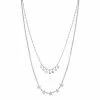 Best Pirce 🎉 Unbranded Sterling Silver Star Charm Double Strand Necklace 🛒