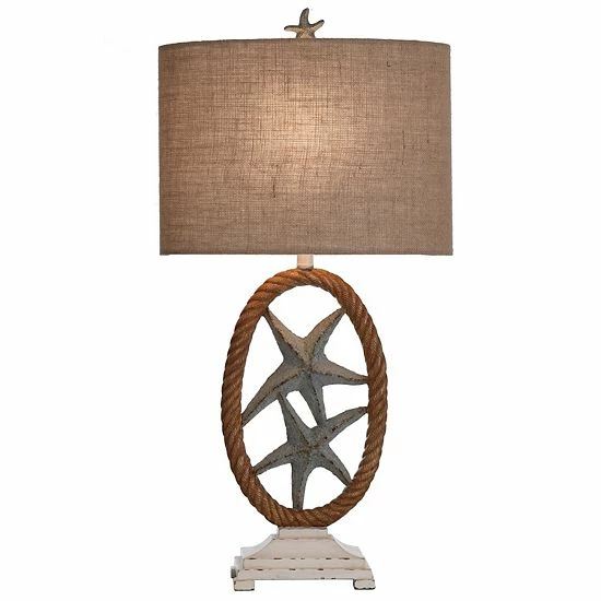 Cheap ๐ Unbranded Coastal Rope & Starfish Moulded Table Lamp ๐คฉ - Image 3