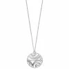 Flash Sale 👏 Unbranded Sterling Silver Cutout Circle Necklace 🛒