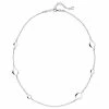 Brand new 🛒 Unbranded Sterling Silver Marquise Link Necklace 🧨