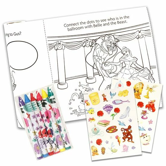 Hot Sale ๐ Unbranded Disney Princess Color & Sticker Activity Set ๐ - Image 3