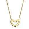 Deals 💯 Unbranded 10k Gold Polished Open Heart Necklace 🎉