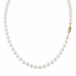 Cheapest ⭐ Unbranded 14k Gold Akoya Cultured Pearl Necklace 😍