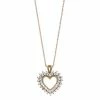 Brand new 😉 Unbranded 10k Gold 1/4 Carat T.W. Diamond Heart Pendant 😉