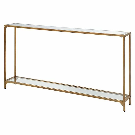 Budget 🌟 Unbranded Narrow Iron Console Table 😀