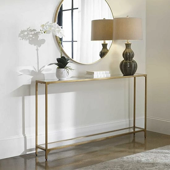 Budget 🌟 Unbranded Narrow Iron Console Table 😀 - Image 3