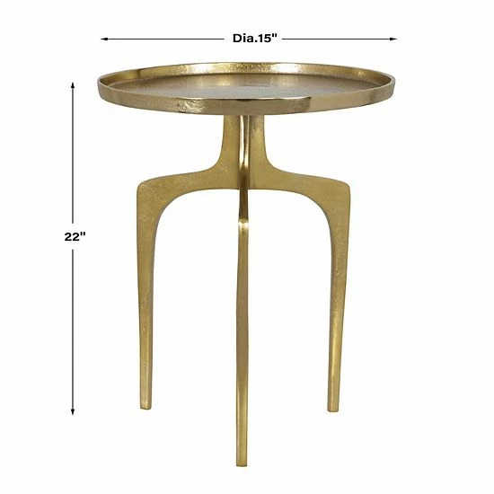 Buy 👏 Unbranded Round-Top Cast Accent Table 🥰 - Image 3