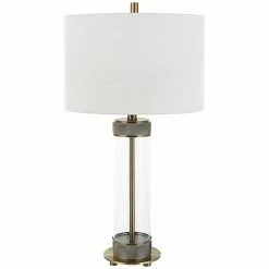 Best Pirce 🔥 Unbranded Glass Cylinder Table Lamp 🎁