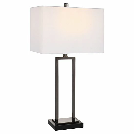 Budget ๐ Unbranded Contemporary Rectangular Table Lamp ๐งจ - Image 4