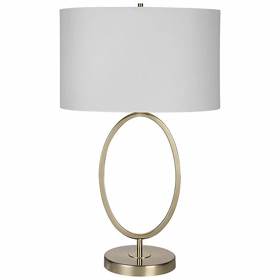 Discount 💯 Unbranded Oval Metal Ring Table Lamp 😍