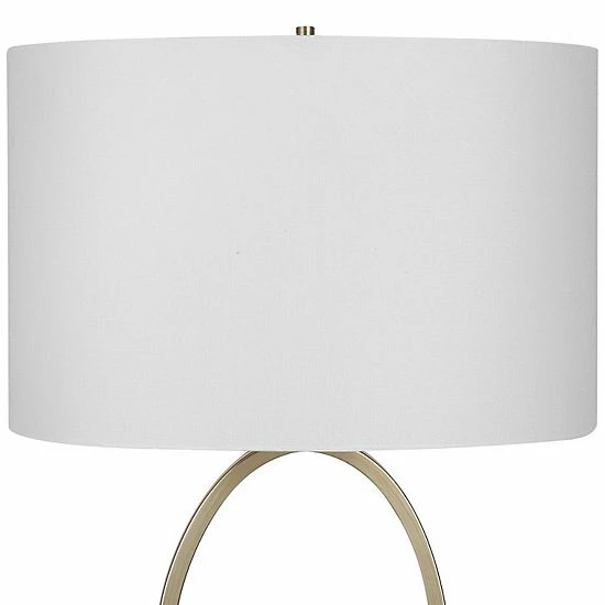 Discount 💯 Unbranded Oval Metal Ring Table Lamp 😍 - Image 4
