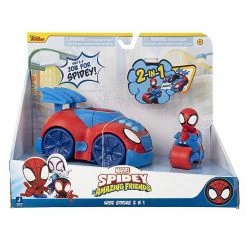 Budget 😉 Unbranded Spidey And His Amazing Friends Web Strike 2-in-1 Vehicle 😀