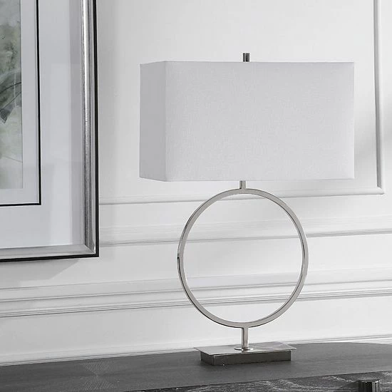 Brand new ๐ Unbranded Metal Ring Table Lamp ๐ - Image 3