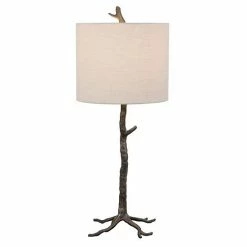 Promo 😍 Unbranded Hand-Cast Rustic Table Lamp 🔔