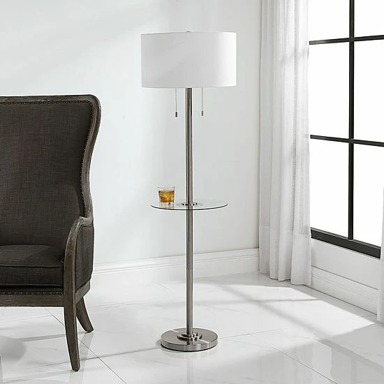 Best Pirce 😍 Unbranded Dual-Switch Floor Lamp With Round Table ✔️ - Image 3