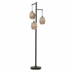 Promo 🎁 Unbranded Three Hanging Shades Floor Lamp ✔️