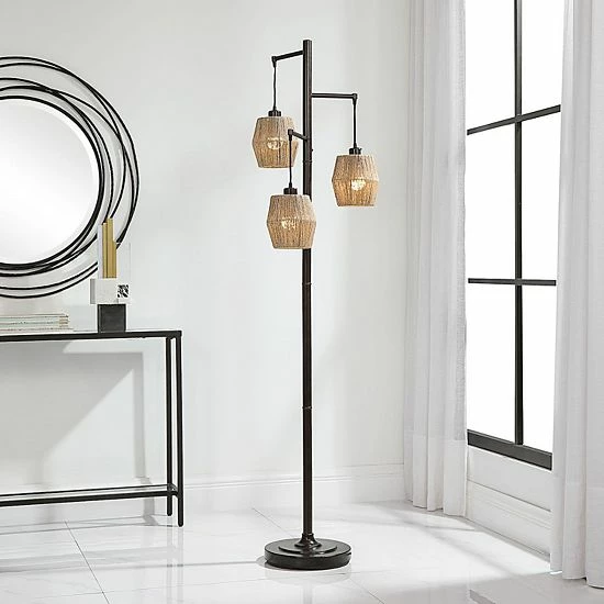 Promo ๐ Unbranded Three Hanging Shades Floor Lamp โ๏ธ - Image 2