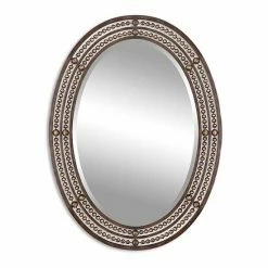 Cheapest 🔔 Unbranded Hand Forged Metal Frame Wall Mirror ⌛