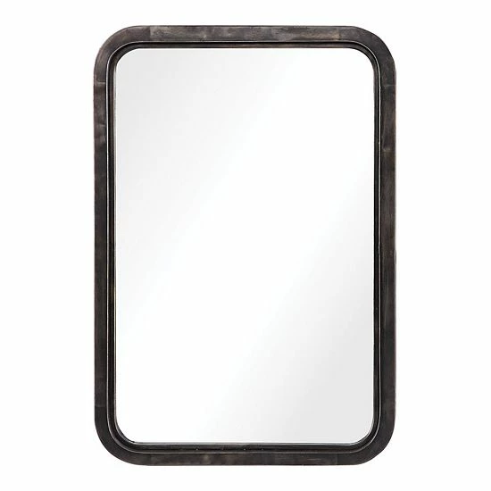 Hot Sale ๐ฏ Unbranded Rectangular Rich Dark Bronze Finish Wall Mirror ๐