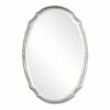 Cheap ⌛ Unbranded Silver Finish Oval Mirror 😍