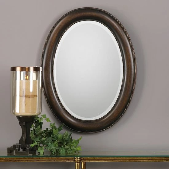 Coupon 👍 Unbranded Dark Bronze Finish Wall Mirror 🤩 - Image 2