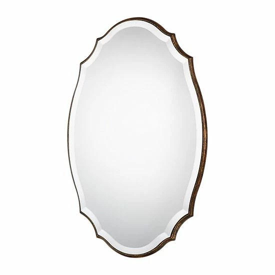 Hot Sale 🧨 Unbranded Rounded Edged Wood Frame Wall Mirror. 🤩 - Image 2