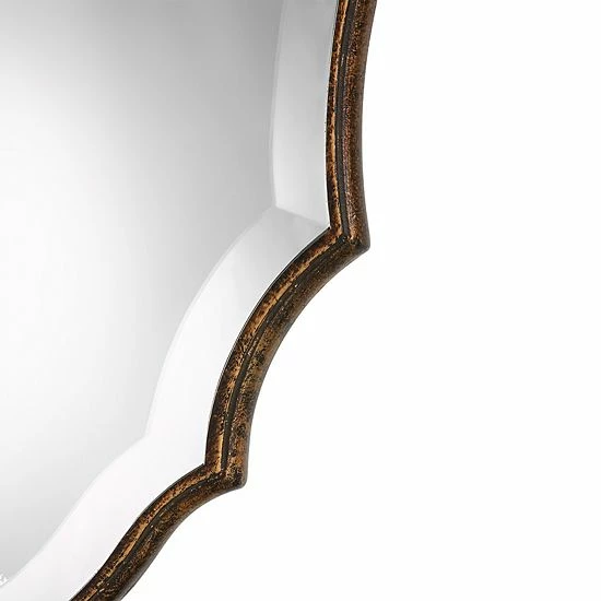 Hot Sale 🧨 Unbranded Rounded Edged Wood Frame Wall Mirror. 🤩 - Image 3