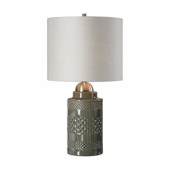 Best Sale 💯 Unbranded Mushroom Gray Ceramic Table Lamp 🧨