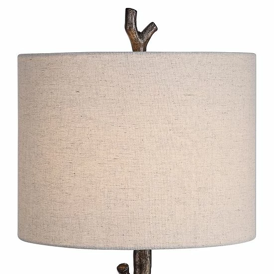 New 👍 Unbranded Dark Bronze Rustic Table Lamp 🌟 - Image 3
