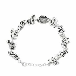 Best deal 🤩 Unbranded Sterling Silver Noah's Ark Bracelet 🎁