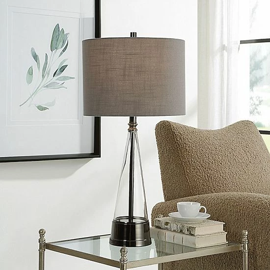 Cheapest ๐ Unbranded Cone-Shaped Glass Table Lamp โค๏ธ - Image 2
