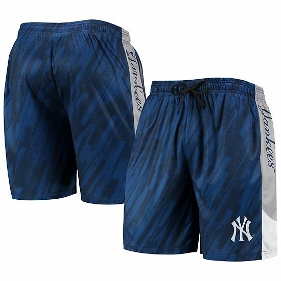Wholesale 🥰 Unbranded Men's FOCO Navy New York Yankees Static Shorts 🧨 - Image 2
