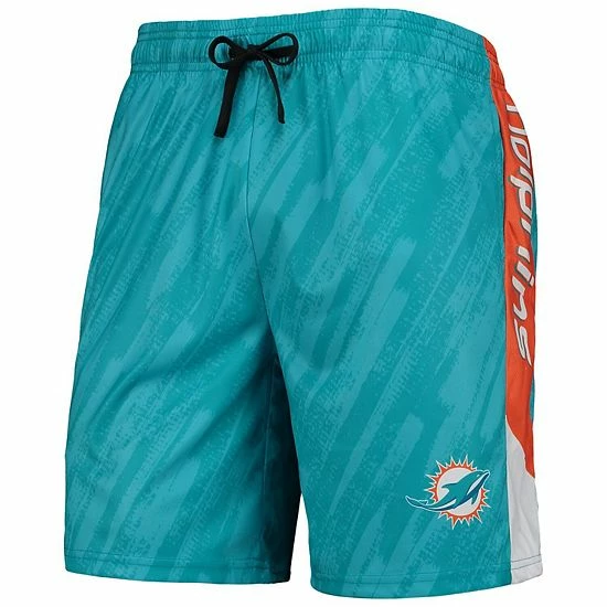 Cheap ✔️ Unbranded Men's FOCO Aqua Miami Dolphins Static Mesh Shorts 👏 - Image 3