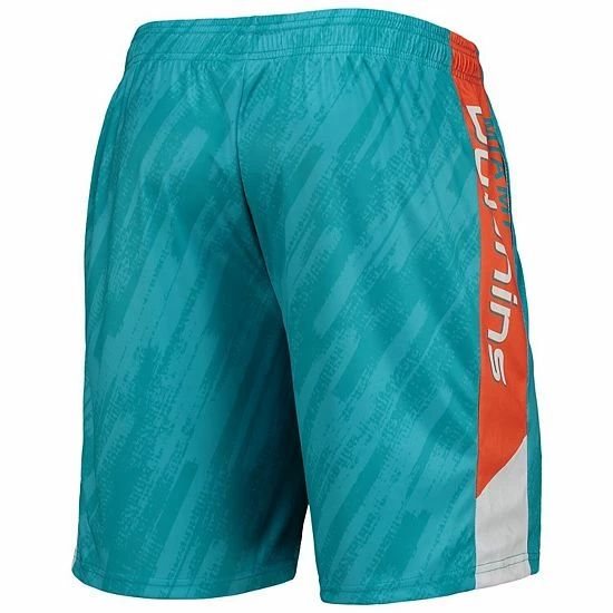 Cheap ✔️ Unbranded Men's FOCO Aqua Miami Dolphins Static Mesh Shorts 👏 - Image 4