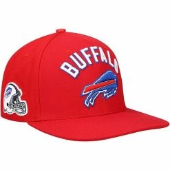 Best reviews of 🔥 Unbranded Men's Pro Standard Red Buffalo Bills Stacked Snapback Hat 🥰