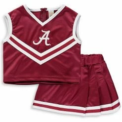 Best Pirce ✔️ Unbranded 👧 Girls Youth Crimson Alabama Crimson Tide Two-Piece Cheer Set 😉