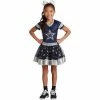Best reviews of 👏 Unbranded 👧 Girls Youth Navy Dallas Cowboys Tutu Tailgate Game Day V-Neck Costume 🥰