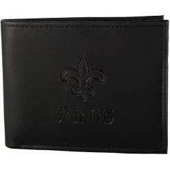 Buy 😉 Unbranded Men's Black New Orleans Saints Hybrid Bi-Fold Wallet 😀