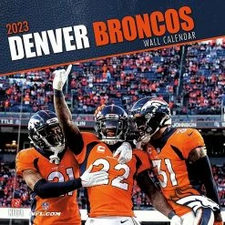 Hot Sale 🌟 Unbranded Denver Broncos 2023 12" X 12" Team Wall Calendar 🛒