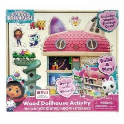 Buy ✨ Unbranded Gabby's Dollhouse Wood Activity Set 🔥