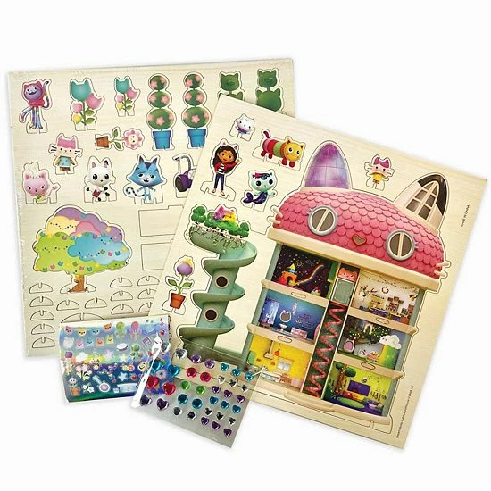 Buy โจ Unbranded Gabby's Dollhouse Wood Activity Set ๐ฅ - Image 2