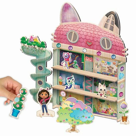 Buy โจ Unbranded Gabby's Dollhouse Wood Activity Set ๐ฅ - Image 5