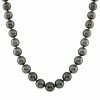 Coupon ✨ Unbranded 14k White Gold Tahitian Cultured Pearl Necklace (10-13 Mm) - 18 In. 😍