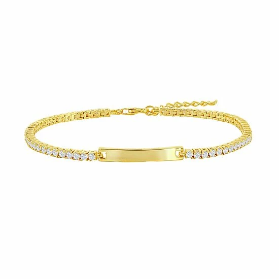 Best reviews of 🥰 Unbranded Cubic Zirconia Tennis Paper Clip Bracelet Sterling 🔥 - Image 4