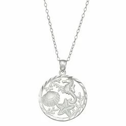 Top 10 ✔️ Unbranded Sterling Silver Sealife Pendant Necklace 🧨