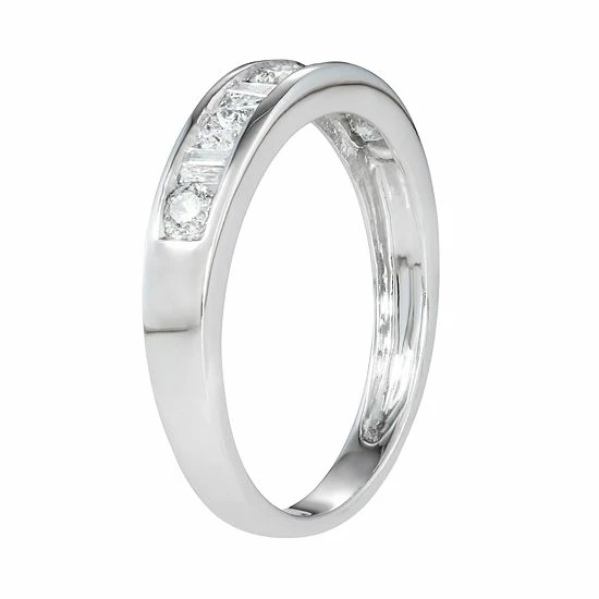 Discount ✨ Unbranded 10k White Gold 3/8 Carat T.W. Diamond Ring ⭐ - Image 2
